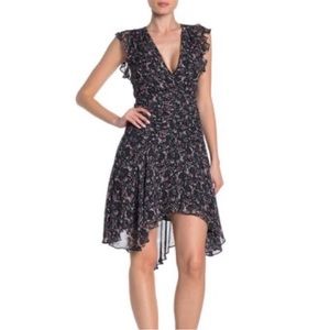 All saints Caris sketch dress floral size 0